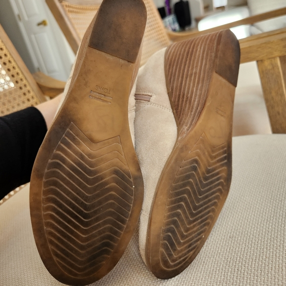 Toms Sadie tan wedge boot - Picture 8 of 8